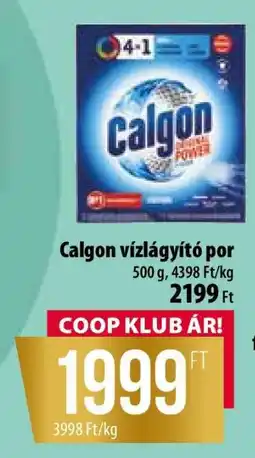Coop Calgon vízlágyító por ajánlat