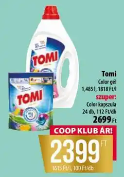 Coop Tomi Color gel ajánlat