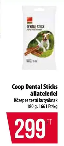 Coop Coop Dental Sticks állateledel ajánlat