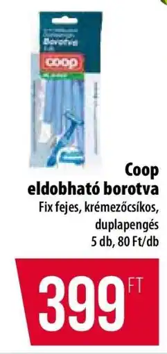 Coop Coop eldobható borotva ajánlat