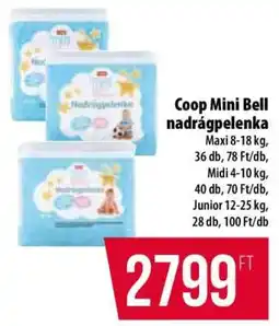 Coop Coop Mini Bell nadrágpelenka ajánlat