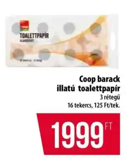 Coop Coop barack illatú toalettpapír ajánlat