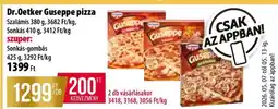 Coop DR. OETKER Guseppe pizza ajánlat