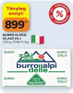 Auchan BURRO ALPESI OLASZ VAJ ajánlat