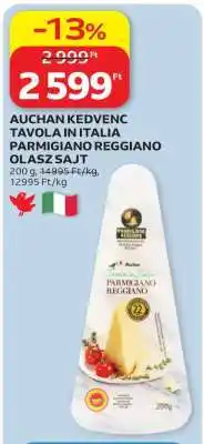 Auchan AUCHAN KEDVENC TAVOLA IN ITALIA PARMIGIANO REGGIANO OLASZ SAJT ajánlat