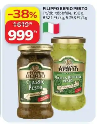 Auchan Filippo Berio Pesto ajánlat