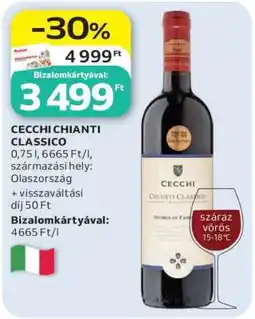 Auchan CECCHI CHIANTI CLASSICO ajánlat