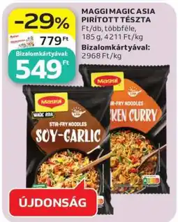 Auchan Maggi Magic Asia pirított tészta ajánlat