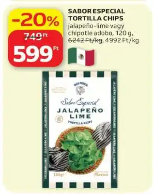 Auchan Sabor Especial Tortilla Chips ajánlat