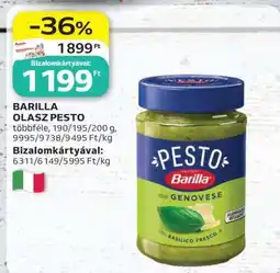 Auchan BARILLA OLASZ PESTO ajánlat