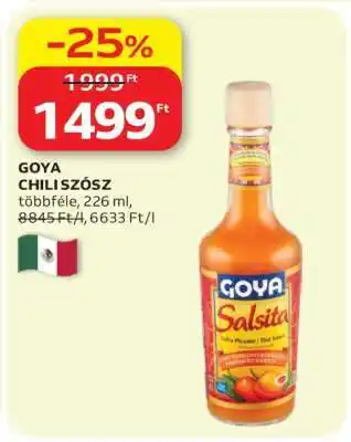 Auchan GOYA CHILI SZÓSZ ajánlat