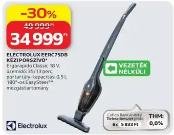 ELECTROLUX EERC75DB KÉZI PORSZÍVÓ