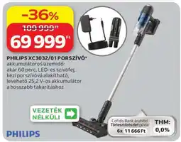 Auchan PHILIPS XC3032/01 PORSZÍVÓ ajánlat