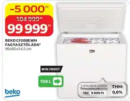 Auchan BEKO CF200EWN FAGYASZTÓLÁDA ajánlat