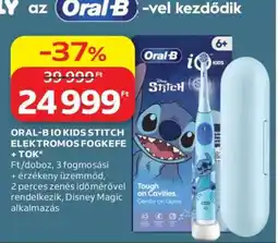 Auchan ORAL-B IO KIDS STITCH ELEKTROMOS FOGKEFE + TOK ajánlat
