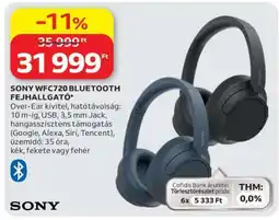 Auchan Sony WFC720 Bluetooth fejhallgató ajánlat
