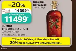 Auchan BUMBU THE ORIGINAL RUM ajánlat