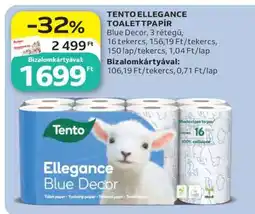 Auchan TENTO ELLEGANCE TOALETTAPÍR ajánlat