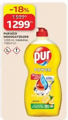 Auchan Pur kézi mosogatószer ajánlat