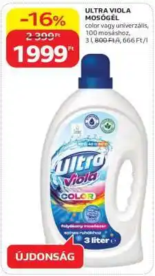 Auchan ULTRA VIOLA MOSÓGÉL ajánlat