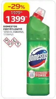 Auchan Domestos Fertőtlenítő ajánlat