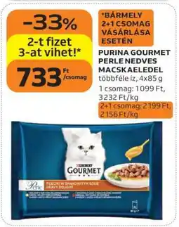 Auchan Purina Gourmet Perle nedves macskaeledel ajánlat