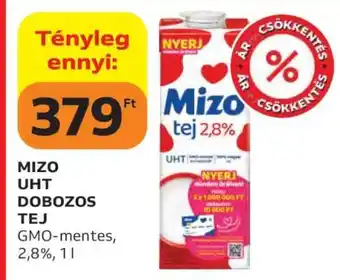 Auchan Mizo UHT Dobozos Tej ajánlat