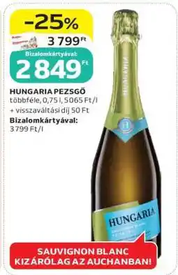 Auchan Hungaria pezsgő ajánlat