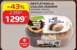 Auchan NESTLÉ FAMILIA CSALÁDI JÉGKRÉM ajánlat