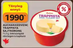 Auchan AUCHAN KEDVENC TRAPPISTA SAJTKORONG ajánlat