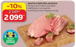 Auchan Háztáji Sertéslapocka ajánlat