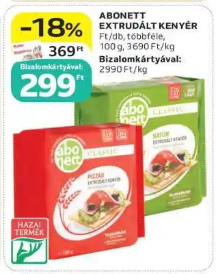 Auchan ABONETT Extrudált kenyér ajánlat