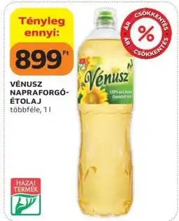 Auchan VÉNUSZ Napraforgó-étolaj ajánlat