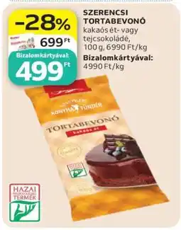 Auchan Szerencsi tortabevonó ajánlat