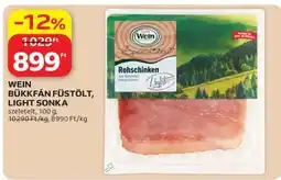 Auchan WEIN BÜKKFÁN FÜSTÖLT, LIGHT SONKA ajánlat