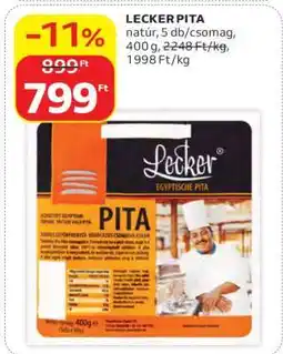 Auchan Lecker pita ajánlat