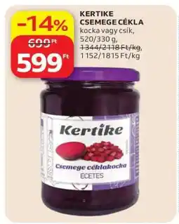 Auchan KERTIKE CSEMEGE CÉKLA ajánlat