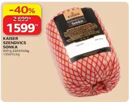 Auchan Kaiser Szendvics-sonka ajánlat