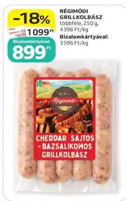 Auchan Régimódi Grillkolbász ajánlat