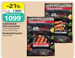 Auchan Nádudvari grillkolbász ajánlat