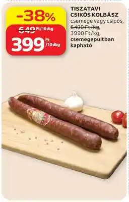 Auchan Tiszatavi Csikós Kolbász ajánlat