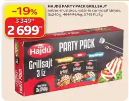Auchan HAJDÚ PARTY PACK GRILLSAJT ajánlat
