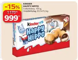 Auchan KINDER Happy Hippo ajánlat