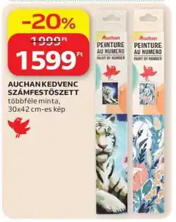 Auchan AUCHAN KEDVENC SZÁMFESTŐSZETT ajánlat