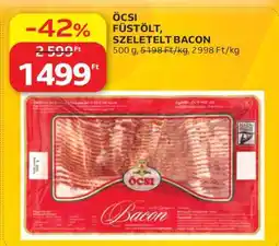 Auchan ÖCSI FÜSTÖLT, SZELETELT BACON ajánlat