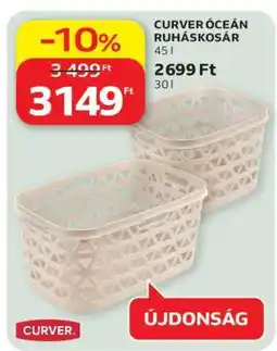 Auchan CURVER ÓCEÁN RUHÁSKOSÁR ajánlat