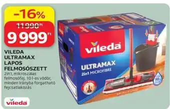 Auchan Vileda Ultramax Lapos Felmosószett ajánlat