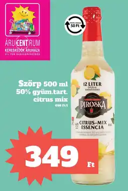 Vil-For Piroska szörp ajánlat