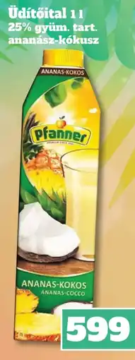 Vil-For Pfanner üdítőital ajánlat