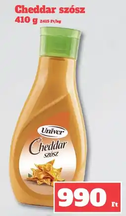 Vil-For Univer cheddar szósz ajánlat